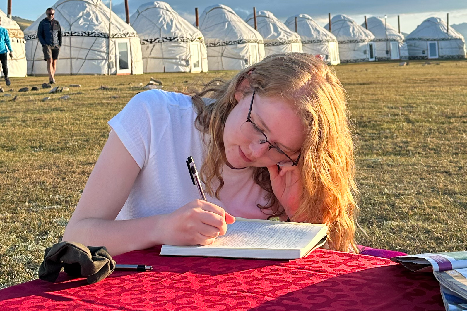 Student in Kyrgyzstan
